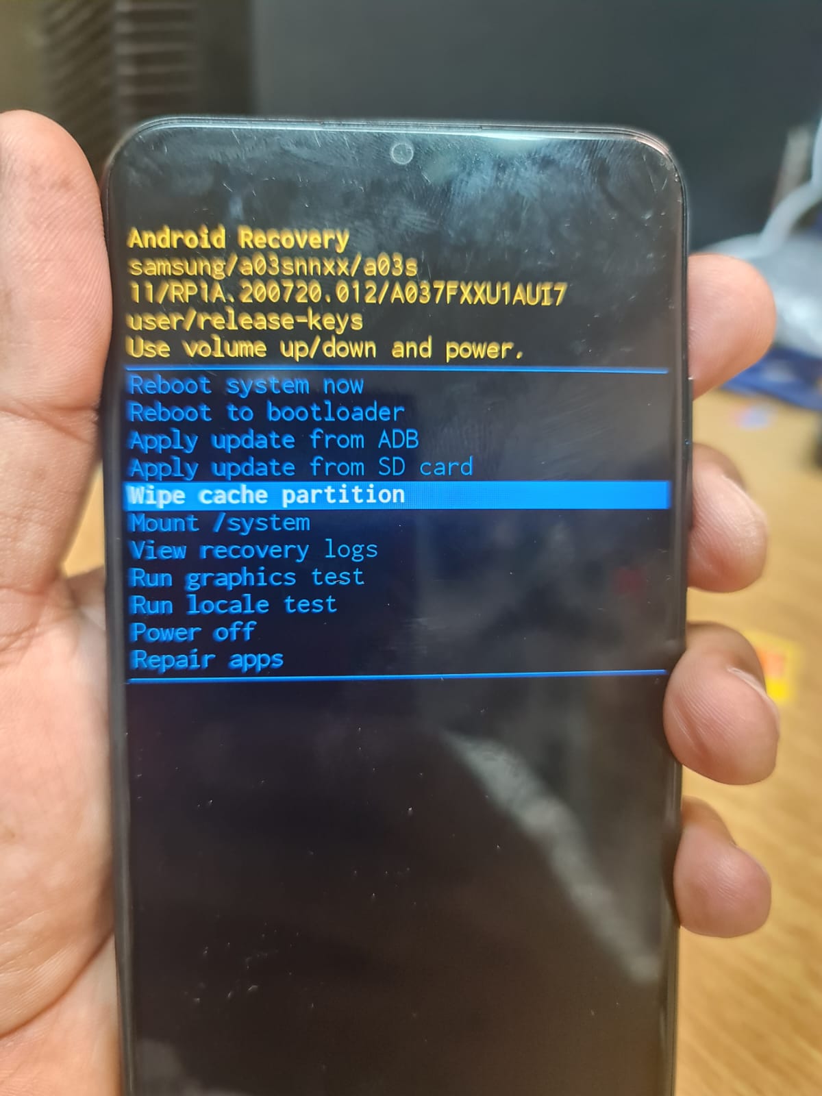 Samsung A037F No Recovery No Wipe Problem Fix